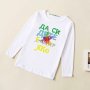 Детски памучни блузи с дълъг ръкав и печат по избор, снимка 1 - Детски Блузи и туники - 35679762