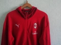 AC Milan Puma оригинално мъжко горнище с качулка суичър Милан XL/2XL памучно , снимка 4