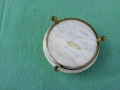 Стара кръгла мраморна кутия, снимка 5