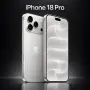 НОВ!!! Apple iPhone 18 Pro, 1TB, 5G, Silver + подарък оригинален адаптер Apple, снимка 5