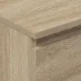 vidaXL Сайдборд, сонома дъб, 60x35x98,5 см, инженерно дърво, снимка 9