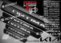 ПРАГОВЕ карбон KIA STINGER фолио стикери kipst, снимка 11