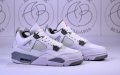 Nike Jordan Retro 4 White Oreo, Taupe Haze, Purple Metallic, снимка 6