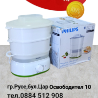 Уред за готвене на пара Philips 900W.Цена 55лв., снимка 1 - Други - 44682546
