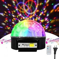 LED диско топка mp3 usb bluetooth проектор, снимка 2 - Лед осветление - 40382726
