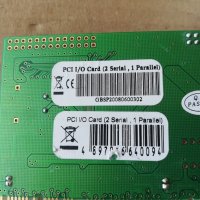  PCI Controller Card MosChip NM9735 2 x Serial RS-232 + 1 x Parallel IEEE1284, снимка 9 - Други - 41690142