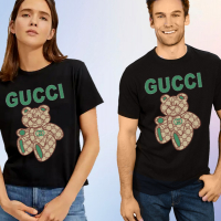  Тениски GUCCI BEAR принт 2 модела , снимка 2 - Тениски - 36297932