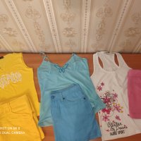 Летни дамски дрехи размер S/M, снимка 1 - Тениски - 36820605