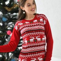 страхотни зимни дамски пуловери,мекички,топли и удобни , снимка 2 - Блузи с дълъг ръкав и пуловери - 42641296