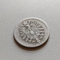 10 пфенига 1876 F  Германия  (Германска империя), снимка 2 - Нумизматика и бонистика - 41484355
