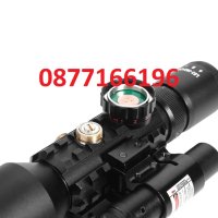Оптика с Лазер 3-10х42, снимка 4 - Оборудване и аксесоари за оръжия - 40823212