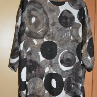 Лятна блуза с 7/8 ръкав на кръгове, снимка 2 - Туники - 41772955