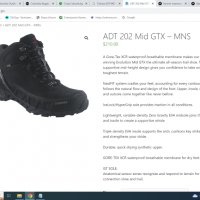 Treksta ADT MID S202 GTX UNI GORE-TEX HyperGrip EUR 38 дамски естествена кожа водонепромукаеми - 175, снимка 2 - Дамски боти - 39146072