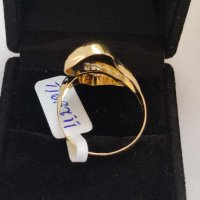Нов Златен пръстен-3,08гр/14кр, снимка 8 - Пръстени - 42608161