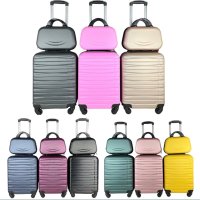 WeTravel пътнически куфар за рьчен багаж с 4ри колела 360°54 39 20, снимка 7 - Куфари - 42072707