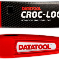 Datatool Croc Lock Заключва спирачния лост към кормилото-(червено), снимка 2 - Други стоки за дома - 42651476