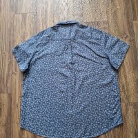 Страхотна мъжка ленена риза DRESSMANN размер 4XL, снимка 3 - Ризи - 41683262