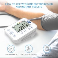 Get FitМедицински апарат за измерване на кръвно налягане на горната част на ръката,LCD дисплей, снимка 5 - Други - 40449478
