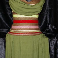 Рокля плетиво със шал- нова, снимка 6 - Рокли - 36312217