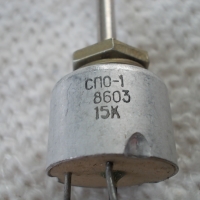 Потенциометър 15К СПО-1 СССР, снимка 3 - Друга електроника - 36081104