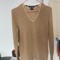 Пуловер на Tommy Hilfiger Кашмир и вълна в размер М, снимка 8 - Блузи с дълъг ръкав и пуловери - 44407363