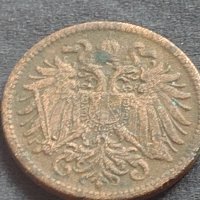 Рядка монета 2 кройцера 1913г. Австрия Франц Йозеф за КОЛЕКЦИОНЕРИ 21214, снимка 5 - Нумизматика и бонистика - 42685855