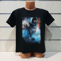 Нова детска тениска с дигитален печат героя от Mortal Kombat - Sub Zero (Суб Зиро), MK, снимка 5 - Детски тениски и потници - 36350006