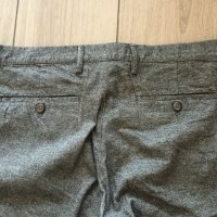 НОВИ оригинални сиви Slim Fit панталон MASSIMO DUTTI размер 44 ; US-34, снимка 6 - Панталони - 42444874