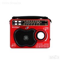 Преносимо радио Waxiba, Mp3 , Vintage стил, USB, SD, жак, батерия, снимка 4 - MP3 и MP4 плеъри - 32738227