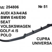 Universal Cupra Lip Универсален Купра Лип спойлер, снимка 2 - Аксесоари и консумативи - 39636347