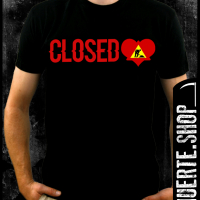 Тениска с щампа CLOSED HEART, снимка 1 - Тениски - 36139777