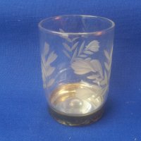 Руски кристални чашки за концентрат с метално дъно , снимка 7 - Чаши - 41364553