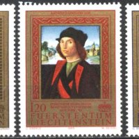 Чисти марки Живопис 1985 от Лихтенщайн, снимка 1 - Филателия - 41908448