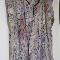 Красива Блуза/Туника от Коприна с леопардов десен в ярки цветове!НОВА!, снимка 2 - Туники - 44699475