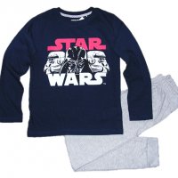 Детска пижама Star wars за  9, 10, 11, 12, 13 и 14 г. - М15-16, снимка 2 - Детски пижами - 34775056