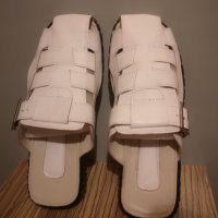 Нови мъжки летни чехли естествена кожа 44 размер, снимка 1 - Мъжки чехли - 41397083