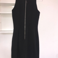 Черна рокля с пайети - H&M, снимка 4 - Рокли - 36312325