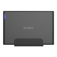 Orico кутия за диск Storage - Case - 3.5 inch Vertical, USB3.0, Power adapter, UASP, black - 7688U3-, снимка 3 - Външни хард дискове - 44783846