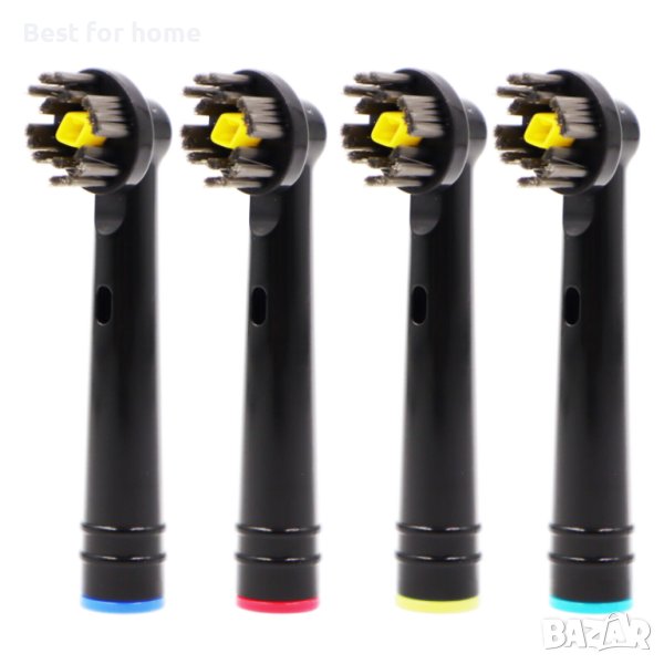 Oral B 3D White комплект от 4 бр. глави черен цвят, снимка 1