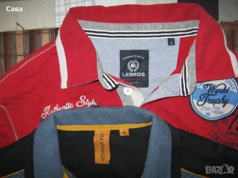 Блузи LERROS,JIM SPENCER  мъжки,М-Л, снимка 1