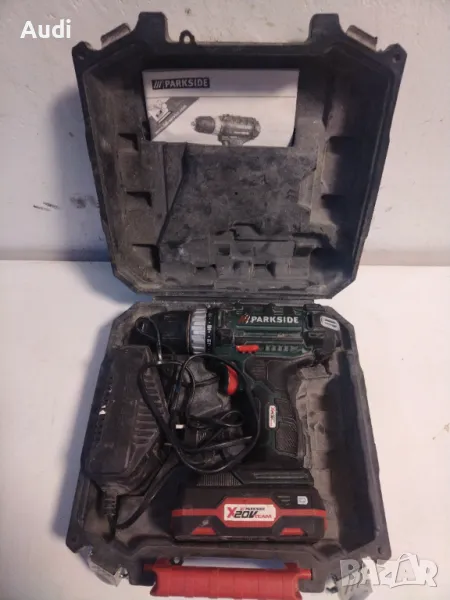 Акумолаторен винтпверт  PARKSIDE  20V  2.A.h  max. 13mm PABS 20Li C3 Винтоверт има проблем с ед мото, снимка 1