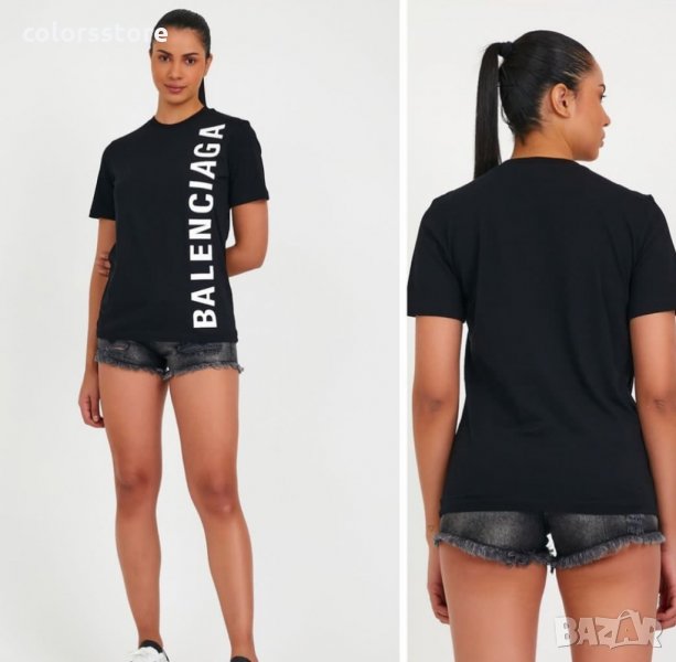Черна тениска  Balenciaga  код Br314, снимка 1