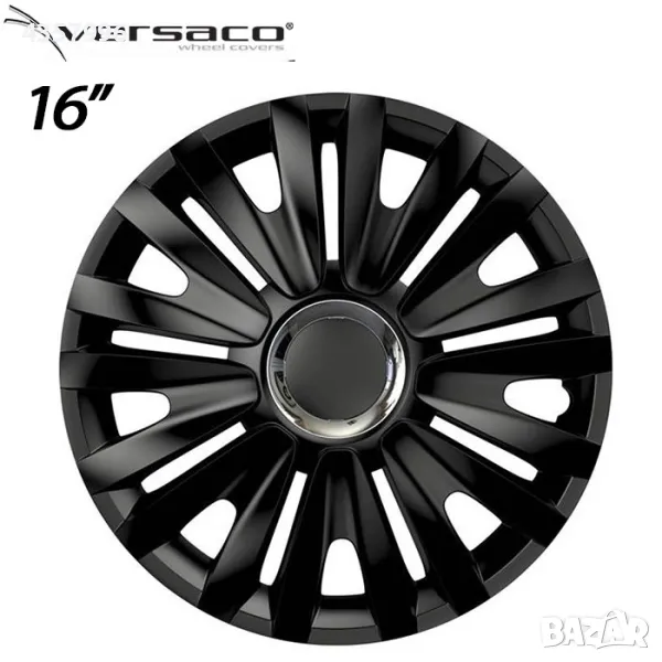 Тасове за джанти 16'' Versaco Royal RC Black, снимка 1
