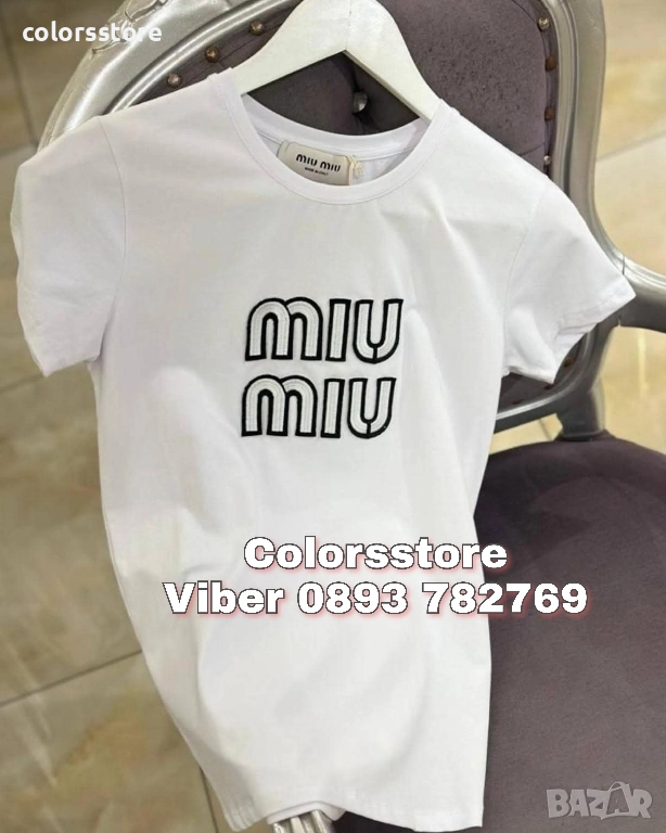 Дамска  тениска MiuMiu код IM-Y46, снимка 1