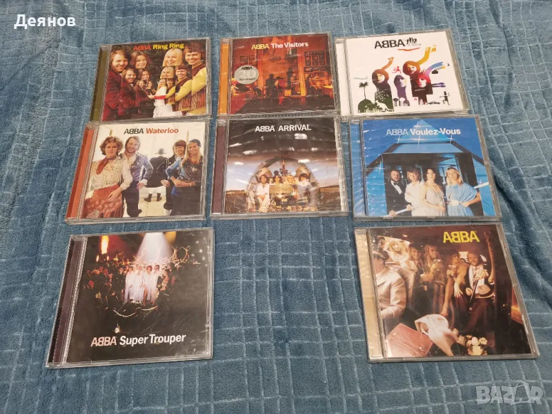 8 оригинални диска на ABBA . POLAR. Идеално запазени, едно просвирване., снимка 1