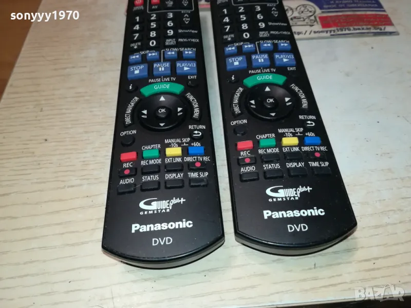 PANASONIC DVD RECORDER REMOTE CONTROL-ВНОС SWISS 1802250635, снимка 1