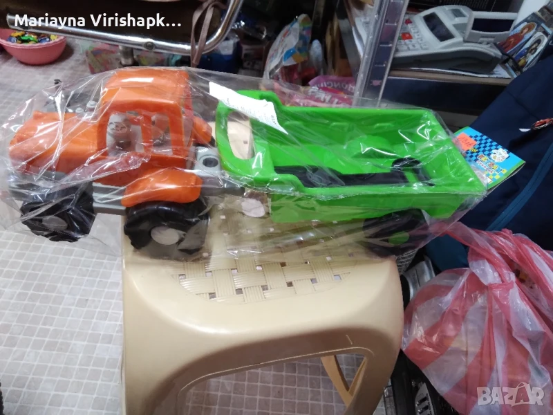 Продавам детско камион че за пясък., снимка 1