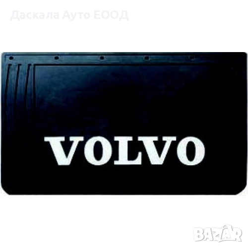 Kомплект черни релефни калобрани 60 х 40 см за ВОЛВО VOLVO, снимка 1