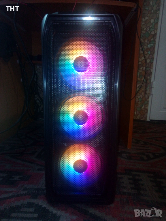 ГеймингPC XeonX5670-6с/12т/RX580-8gb/16gbDDR3/240ssd/500ssd/750PSU, снимка 1