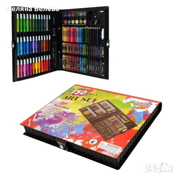 Комплект за рисуване и оцветяване , снимка 1